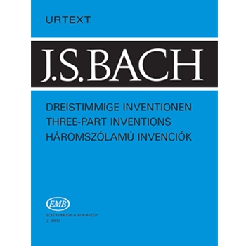 Three-part Inventions (Inventions and Sinfonias) (15 Sinfonien) BWV 787-801