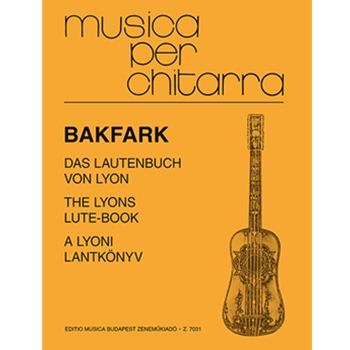 Opera Omnia - The Lyon Lute-Book Series B (Arrangement for guitar)