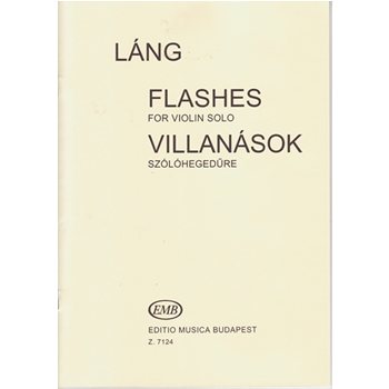 Flashes for violin solo