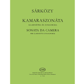 Sonata da cameras per clarinetto e pianoforte