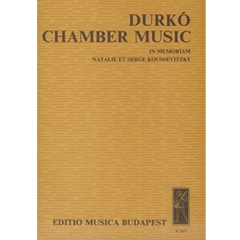 Chamber Music for two pianos and strings (in memoriam Natalie et Serge Koussevitzky)