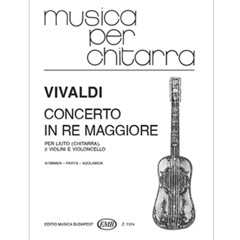 Concerto in re maggiore per liuto (chitarra), due violini e violoncello RV 93 (F. XII. No.15, P.V. 209)