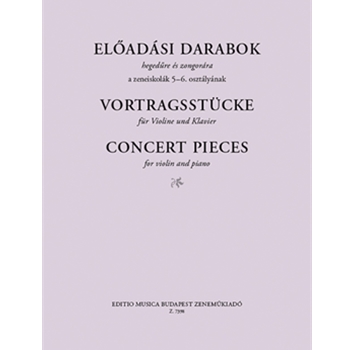 Performance Pieces for violin and piano to the Vols. 5-6 of the Violin Tutor