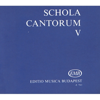 SCHOLA CANTORUM Vol.5 Two- and three-part motets