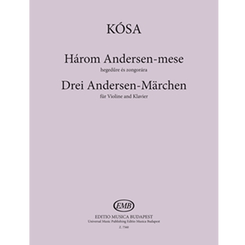 Harom Andersen-mese hegedure es zongorara