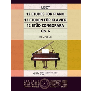 12 Etudes for piano