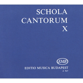 SCHOLA CANTORUM Vol.10 Two- and three-part motets