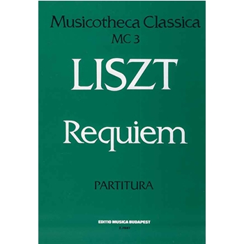 Requiem for male soloists, male chorus, organ, two trumpets, two trombones and percussion ad lib.