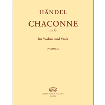 Chaconne in G for violin and viola