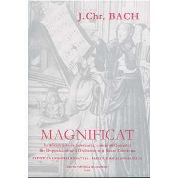 Magnificat for double chorus and orchestra with basso continuo