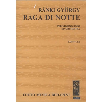 Raga di notte per violino solo e orchestra