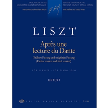 Apres une lecture du Dante Earlier version and final version
