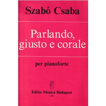 Parlando, giusto e corale
