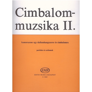MUSIC FOR CIMBALOM Vol.2 for cimbalom and a melody instrument
