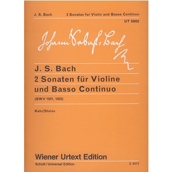 2 Sonaten fur Violine und Basso Continuo
