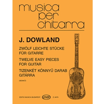 Twelve Easy Pieces for guitar