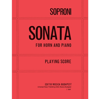 Sonata for horn and piano