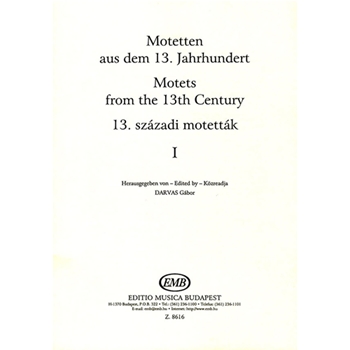 MOTETS FROM THE 13TH CENTURY Vol.1
