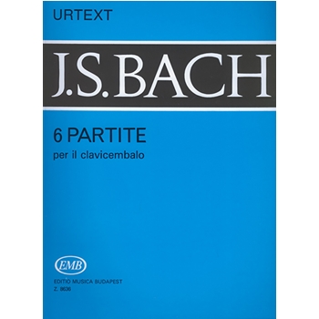 Six Partitas for harpsichord (piano) BWV 825-830