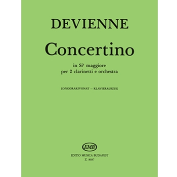 Concertino in si bemolle maggiore per due clarinetti e orchestra