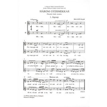 Harom gyermekkar