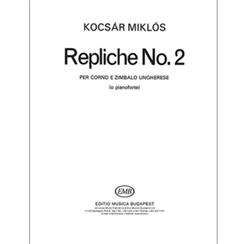 Repliche No. 2 for horn and cimbalom (or piano)