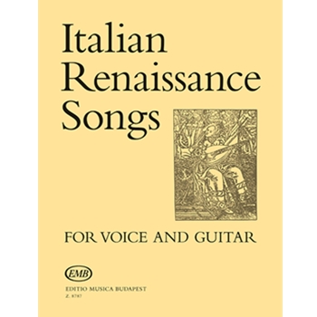 ITALIAN RENESSAINCE SONGS for voice and guitar