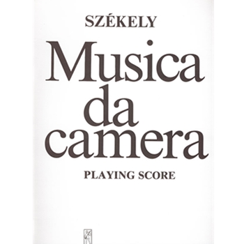 Musica da camera for double bass, flute, percussion and piano