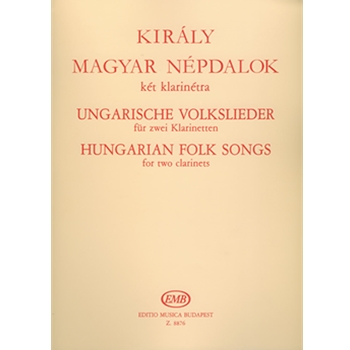 Hungarian Folksongs for two clarinets