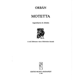 Motet for mixed chorus and oboe