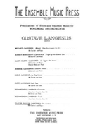 The Cuckoo by Daquin Louis-Claude - Gustave Langenus - for