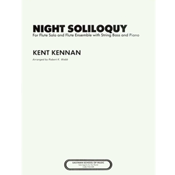 Night Soliloquy by Kennan Kent for Flute Choir