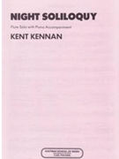 Night Soliloquy by Kennan Kent - Kennan Kent - for Flute and Piano
