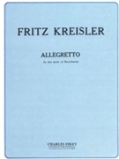 Allegretto in the style of Boccherini by Kreisler Fritz for