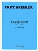Liebesfreud by Kreisler Fritz for Violin and Piano