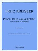Praeludium & Allegro by Kreisler Fritz for Violin and Piano (In Style Pugnani)