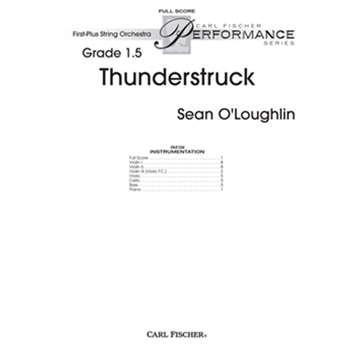 Thunderstruck by O'Loughlin Sean for Full Score