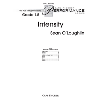 Intensity by O'Loughlin Sean for Full Score