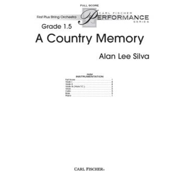 Country Memory by Silva Alan Lee for Full Score