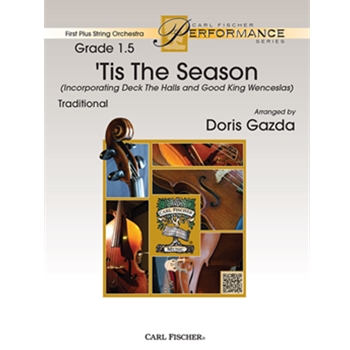 Tis The Season by Traditional - Gazda Doris - for String Orchestra
