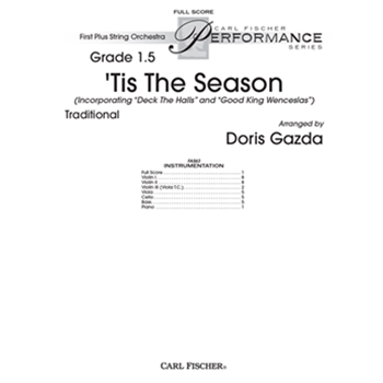 Tis The Season by Traditional - Gazda Doris - for Full Score