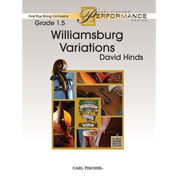 Williamsburg Variations by Hinds David for String Orchestra