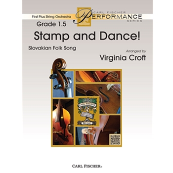 Stamp and Dance by Slovakian Folk Song - Croft Virginia - for String Orchestra