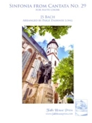 Sinfonia From Cantata No.29 "Wir Danken Dir Gott" by Bach Johann Sebastian - Long Paige Dashner - for