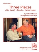 3 Pieces by Benson Clifford - Wye Trevor - for Flute Choir