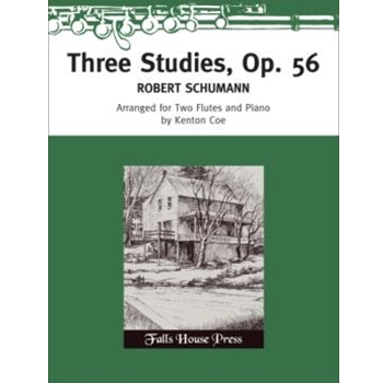 Three Studies Op. 56 by Schumann Robert - Coe Kenton - for