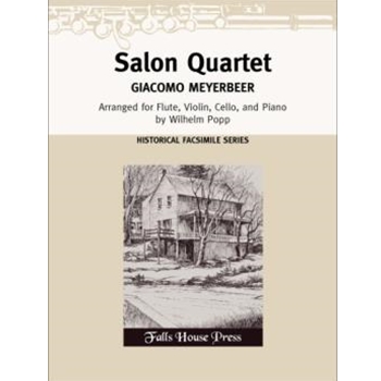 Salon Quartet By Meyerbeer by Meyerbeer Giacomo - Popp Wilhelm - for
