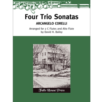 Four Trio Sonatas by Corelli Arcangelo - Bailey David - for