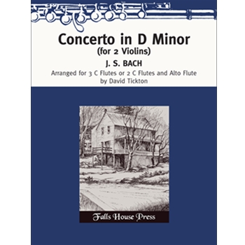 Concerto In D Minor Originally for 2 Violins by Bach Johann Sebastian - Tickton David - for