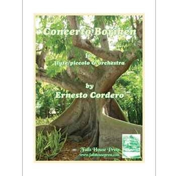 Concerto Boriken For Flute/Piccolo & Orchestra by Cordero Ernesto for